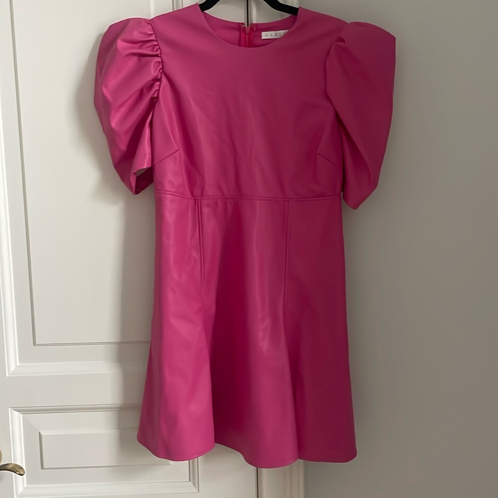 Karlie pink leather dress size M